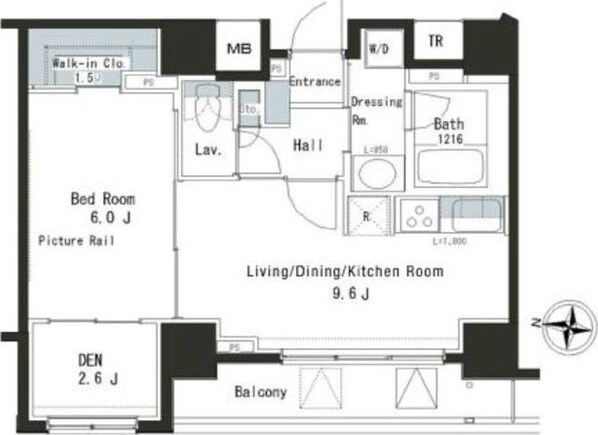 パークアクシス本郷の杜の物件間取画像